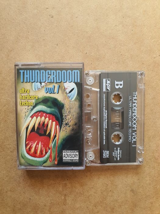 Thunderdome Vol 1 kaseta audio