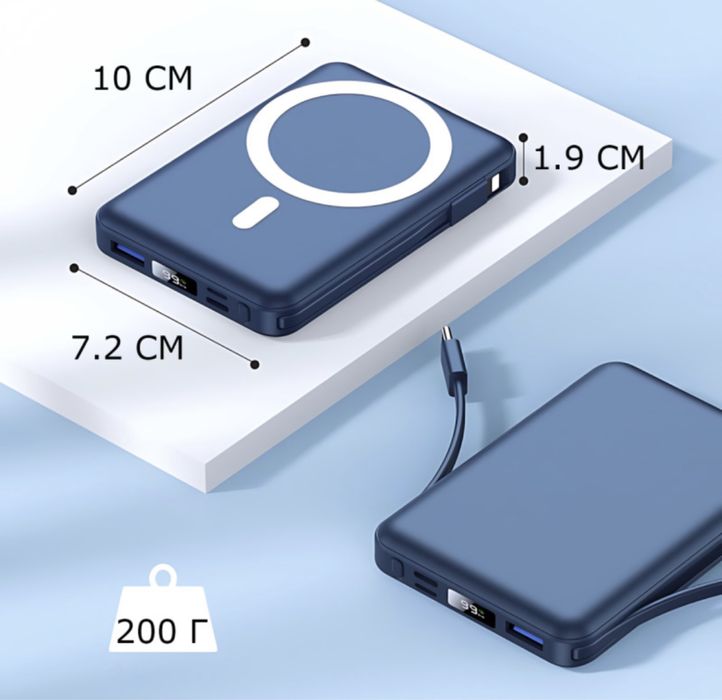 Power Bank Yiisonger KT-D011 10000 mAh, 22.5 Вт