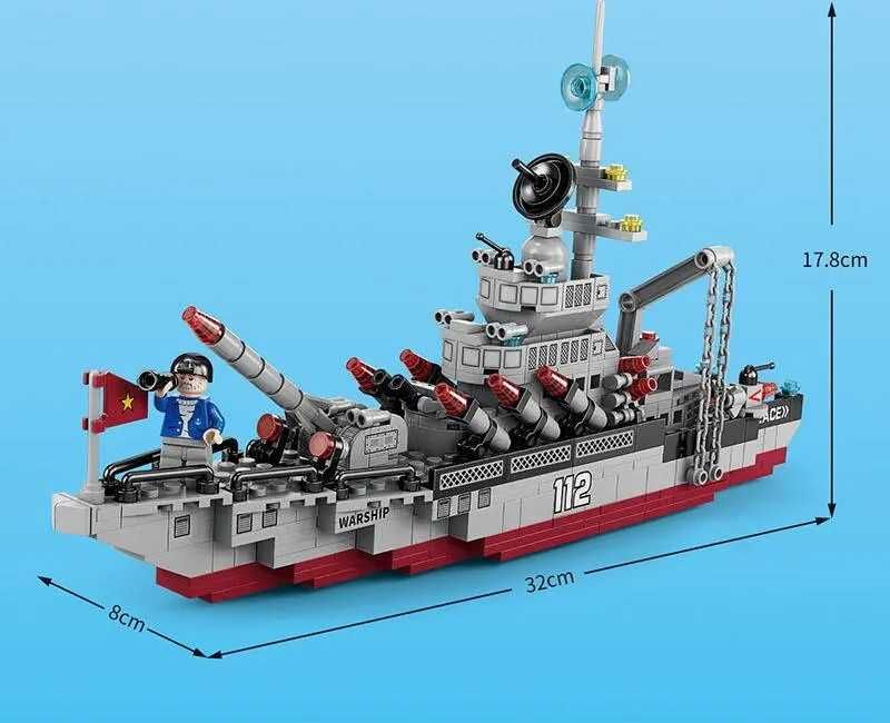 Navio em Blocos Lego