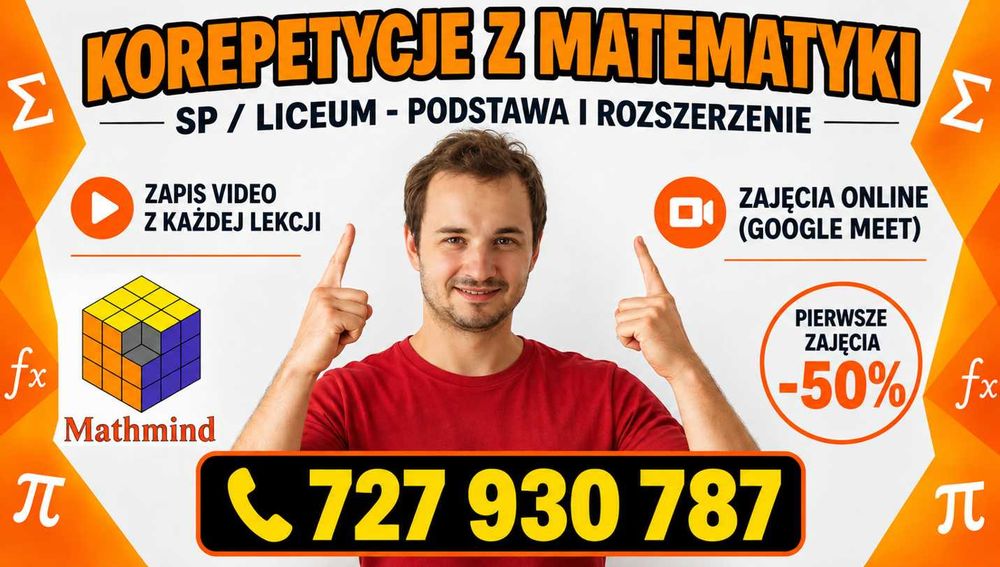 Korepetycje z Matematyki NA JUŻ | Matura i Egzamin 8-klasisty 2027 | Sprawdziany