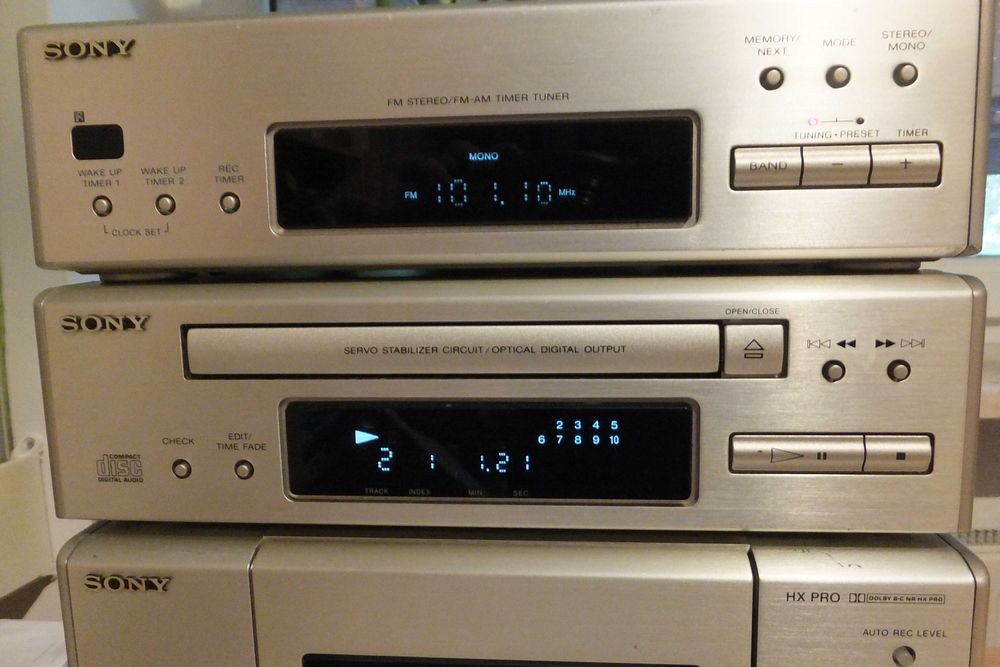 Sony MHC-7700 kultowa japońska wieża+kolumny!