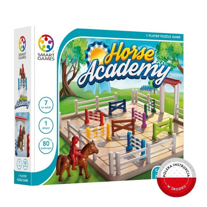 Smart Games Horse Academy (ENG) IUVI Games IUVI Games pudełko,248x290