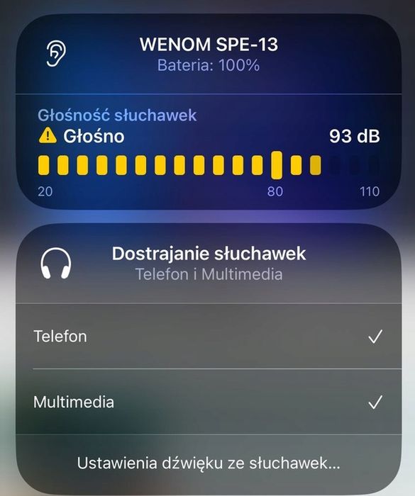Słuchawki Bezprzewodowe Bluetooth Dwa Mikrofony Wodoodporne Wodoodporn