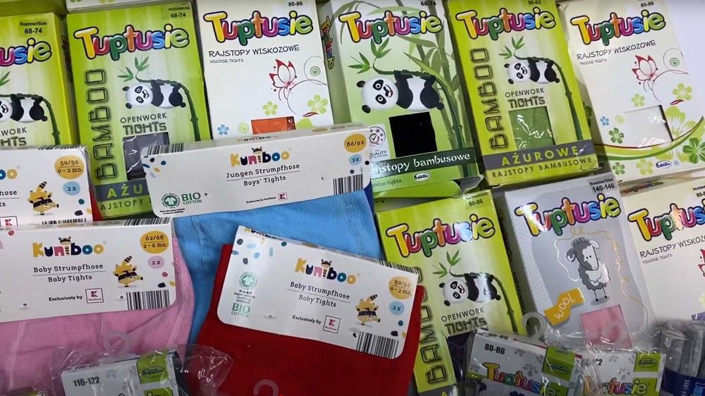 Дитячі колготки Tuptusie, Kuniboo, Lupilu оптом, сток оптом колготи