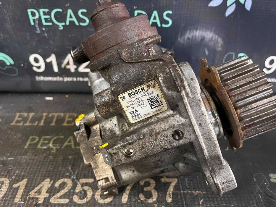 Bomba injetora alta pressão usada PSA 1.6 HDI 92CV 9H06 PEUGEOT CITROEN FORD VOLVO BOSCH 0445010516