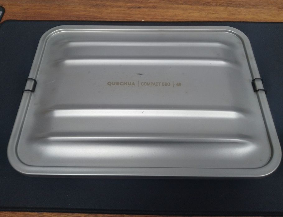 Barbecue 4P aço inox Decathlon