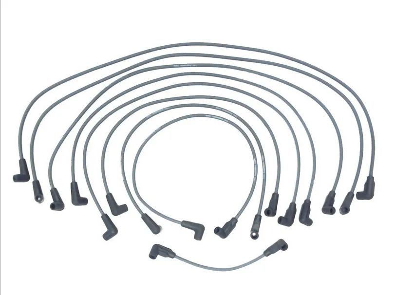 NOWE kable przewody zapłonowe GM 5.0 5.7 v8 HUMMER H1 BLAZER g10 g20 g30 cargo van VANDURA SAVANA express 1500 2500 3500 g1500 g2500 g3500 5.0L 5.7L spark Plug Wire ISUZU NPR benzyna MERCRUISER SBC