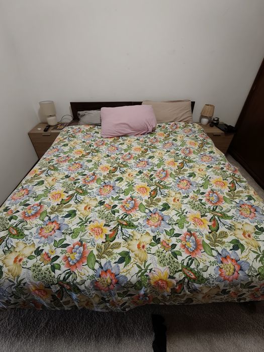 Cama casal +colchão 170x200