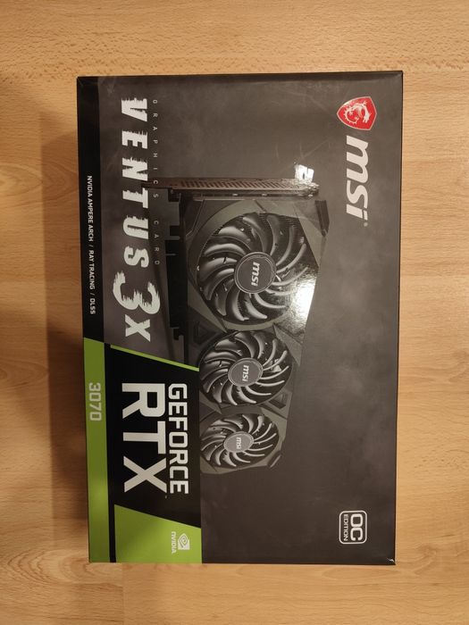 Placa gráfica NVIDIA MSI RTX 3070 VENTUS 3X OC LHR
