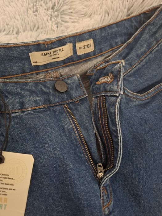 Джинси жіночі кльош Saint Tropez Style N5207 Denim Blue 27/32 Сині Нові з біркою