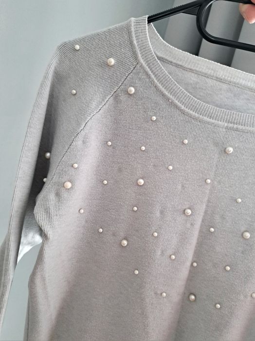 Dzianinowy Sweter damski Rozmiar L (40)