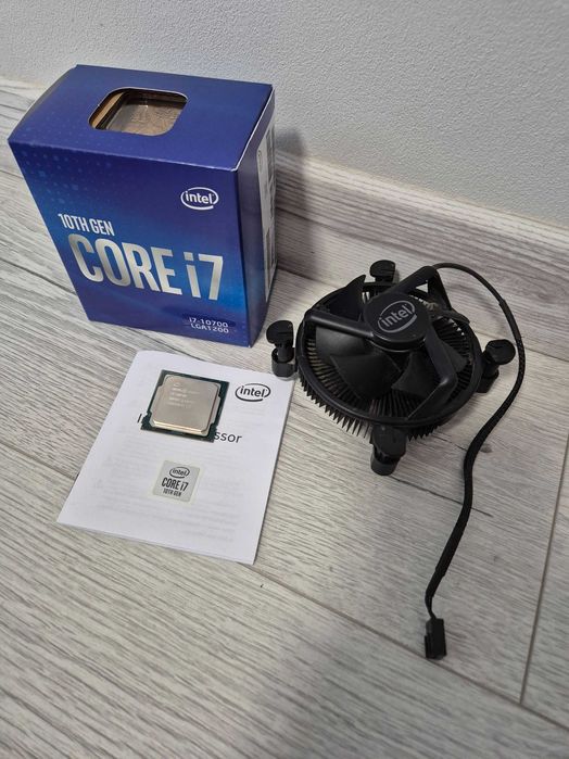 s1200 процесор Intel Core i7-10700 8ядер\16потоків 4.8ГГц з графікою. Trade-IN
