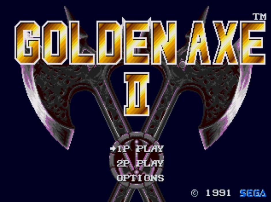 Golden Axe 2 - Mega Drive