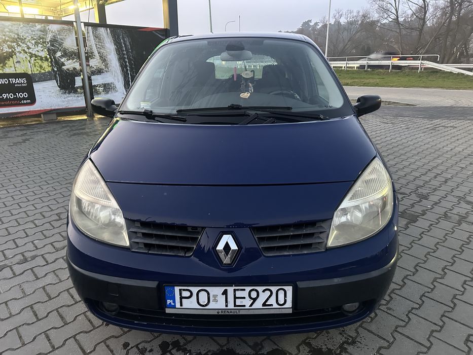 Renault Scenic 1,5 diesel 7-osób hak alu klima