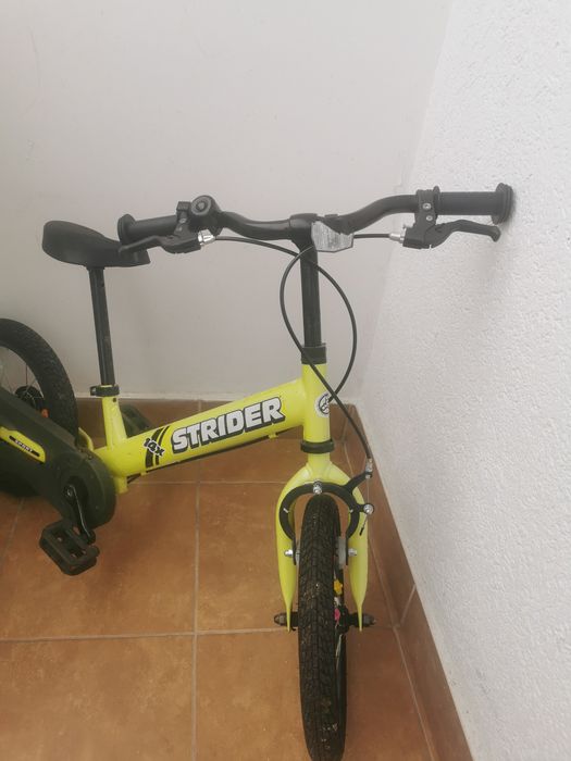Rower biegowy Strider 14x żółty 14