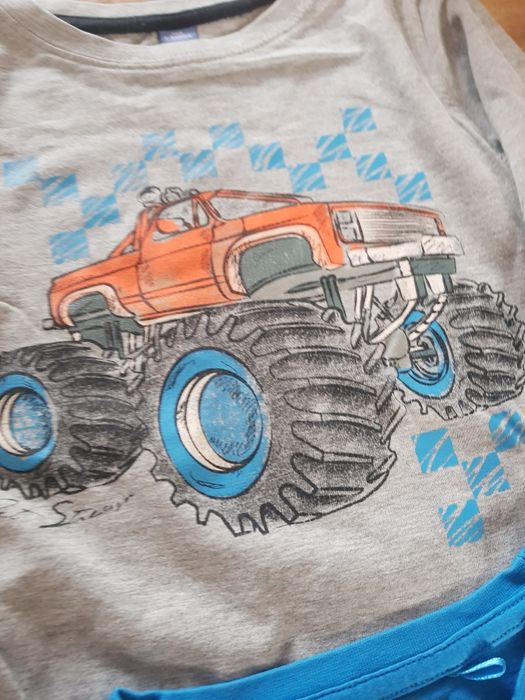 Bluzki- Koszulki na długi rękaw dla chłopca rozm 128