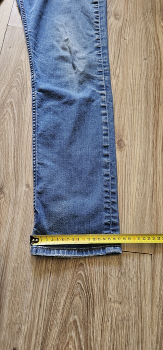 Levis model 511 rozmiar W33 L32 używane wymiary na zdjęciach