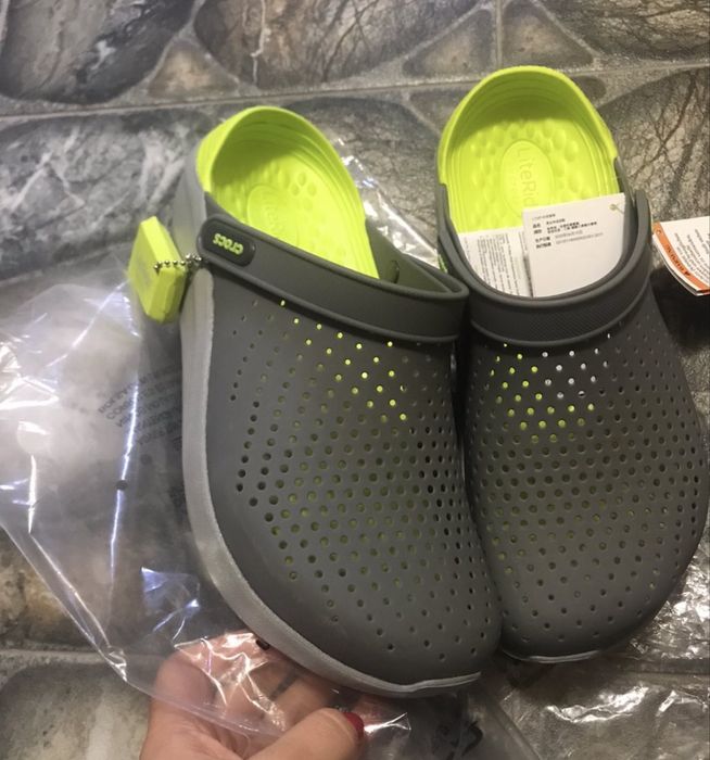 Крокси Crocs  LiteRide,сабо чоловічі, наявність 42 і 44