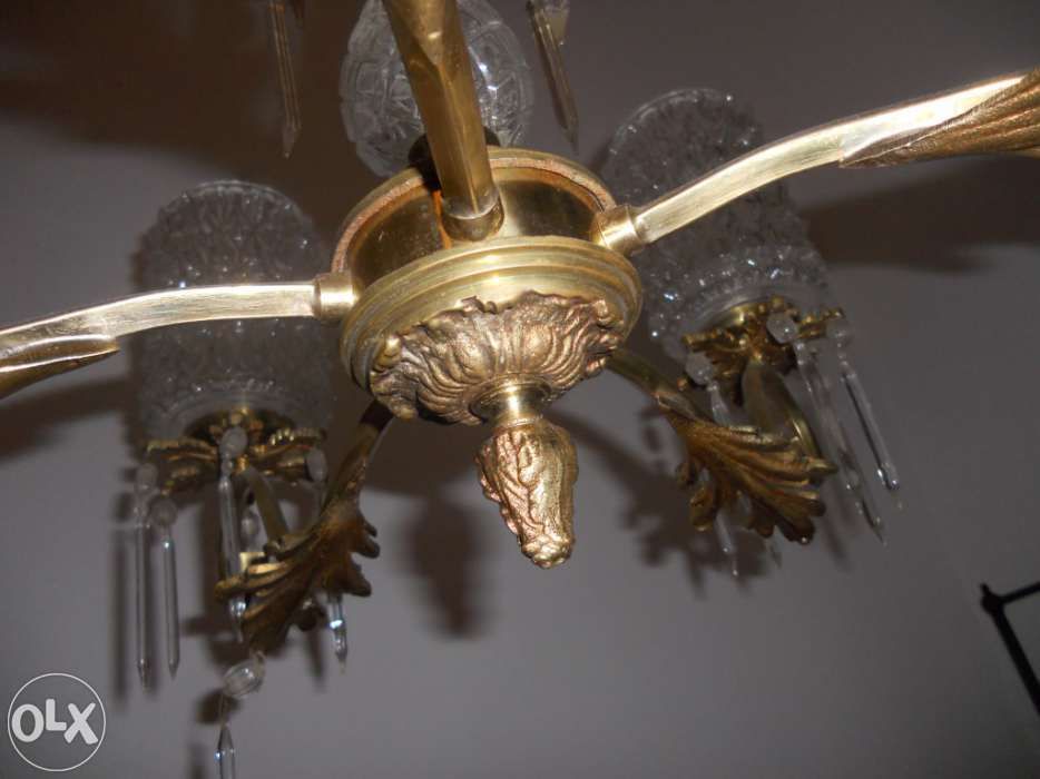 Candeeiro antigo vintage trabalhado impecável