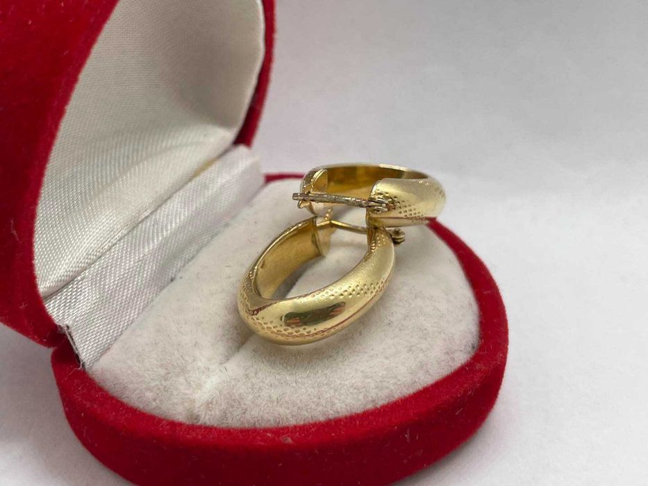 Złote Kolczyki pr.585 3,3g