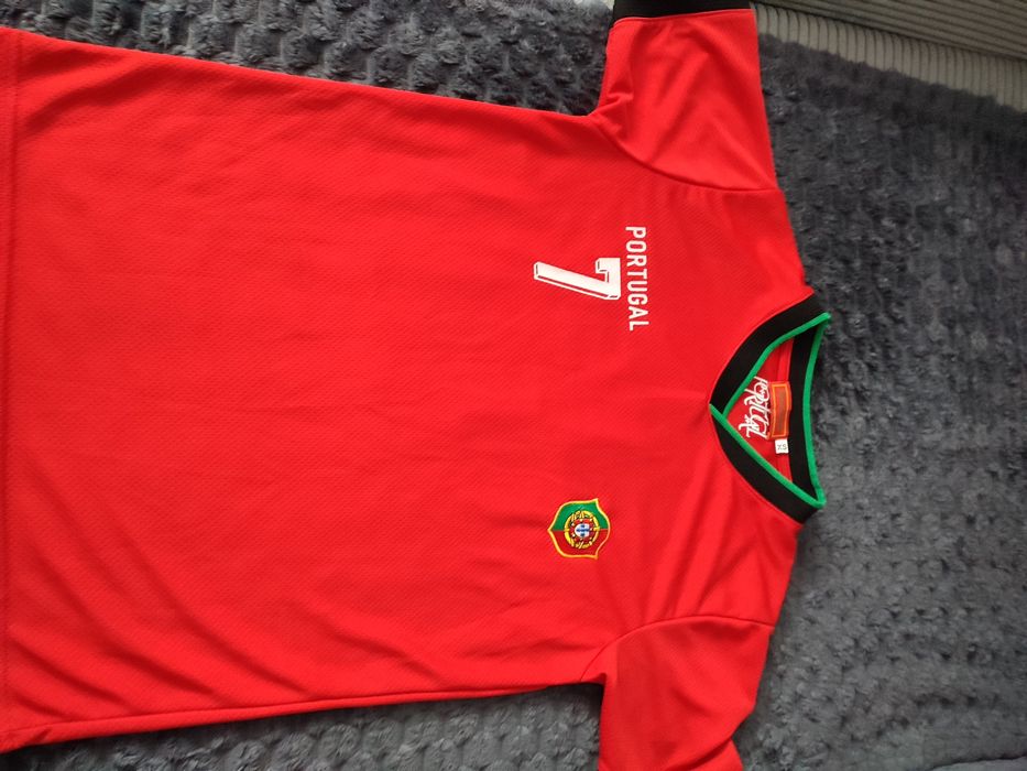 Koszulka piłkarska Cristiano Ronaldo 7 Portugalia rozmiar 164