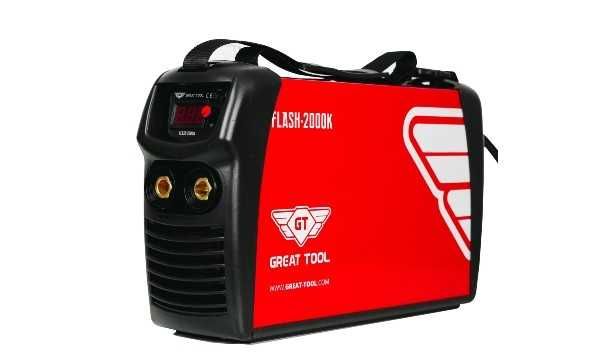 Aparelho de Soldar Inverter DC Great Tool FLASH2000K