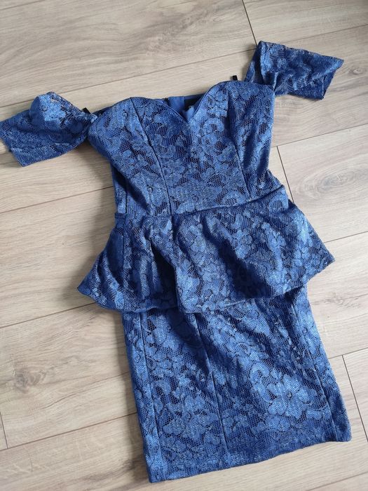 Sukienka koronkowa asos S