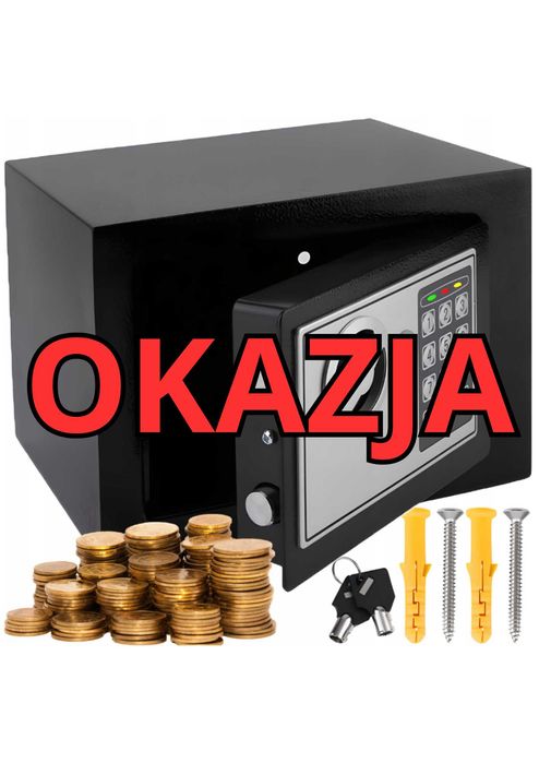 Mega Bezpieczny Sejf Do Domu Na Zamek Elektroniczny (Okazja)