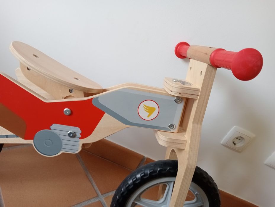 Bicicleta Madeira sem Pedais