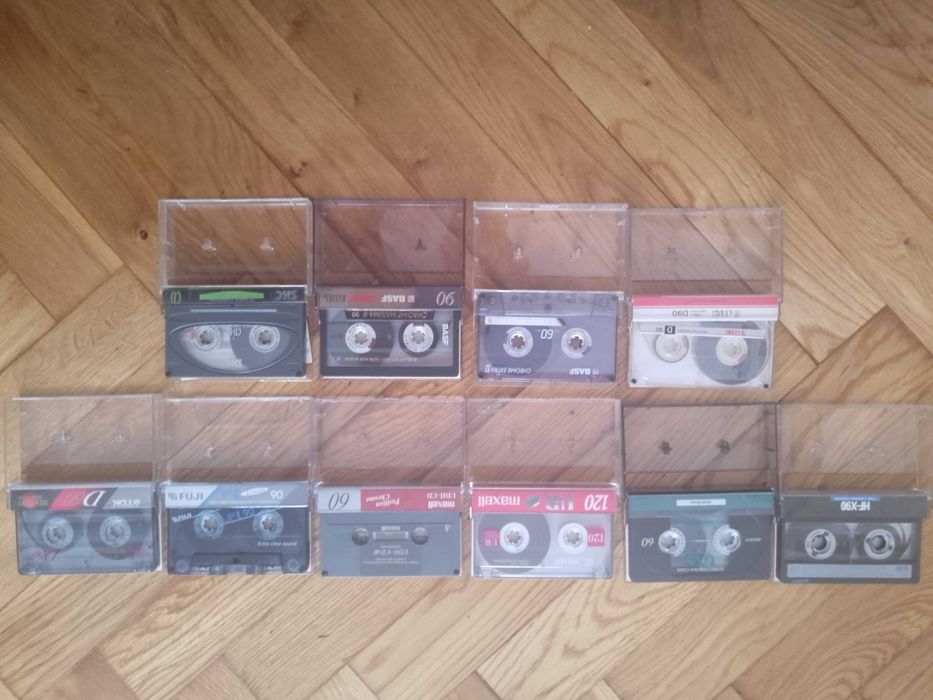Kaseta magnetofonows Maxwell 120tka , inne ,BASF,Fuji,tdk,skc