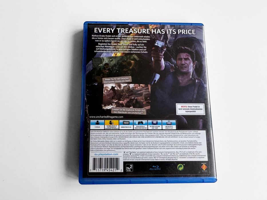 Игра PS4 UNCHARTED 4: A Thief’s End