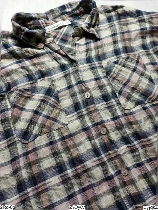 Copenhagen Luxe koszula flanelowa L/XL damska krata casual