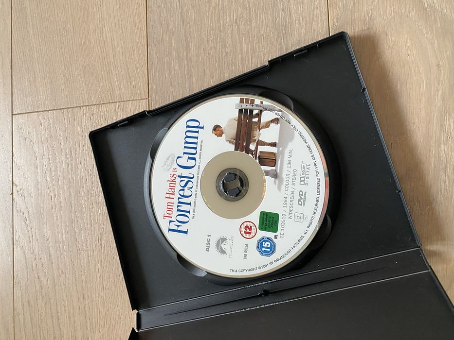 Forrest Gump DVD jak nowa