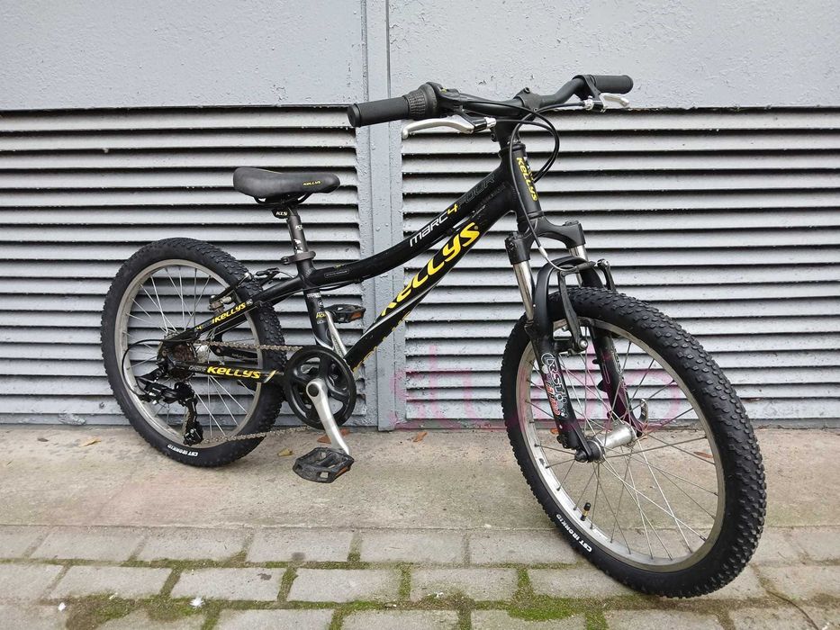 Rower KELLYS Marc 4 Four dziecięcy 20" czarny RST amortyzator 6 biegów