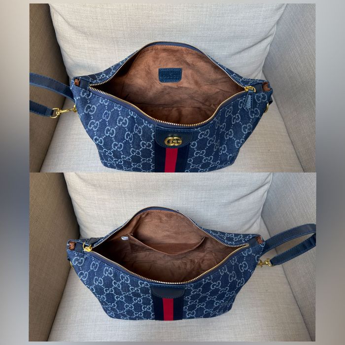 Torba Torebka Kosmetyczka Gucci materiałowa