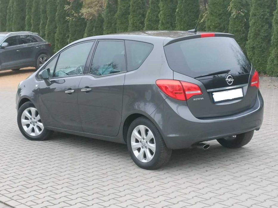 __/ OPEL MERIVA 1.4T Benzyna_2010r_140KM_NAVI_ALUS_PÓŁ SKÓRY__/