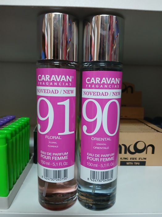 Perfumes genéricos dos originais marca caravan