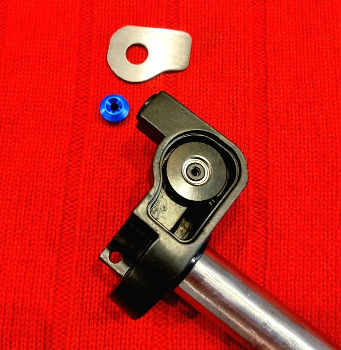 Ручка газу короткоходна з роликом на руль 25 мм МТ Дніпро Урал К750