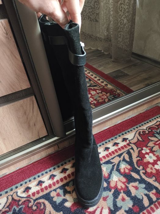 Сапоги женские тёплые.