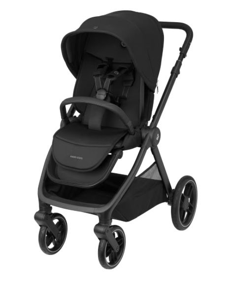 Carrinho de bebé Maxi-Cosi Oxford preto + manta