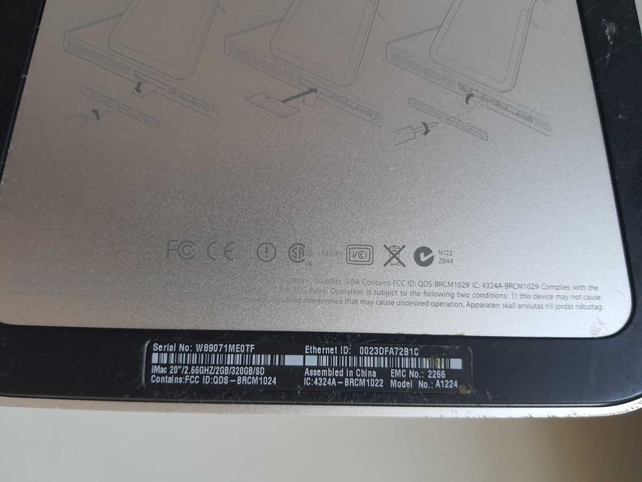 Apple iMac 20" A1224 / Core 2 Duo / робочий