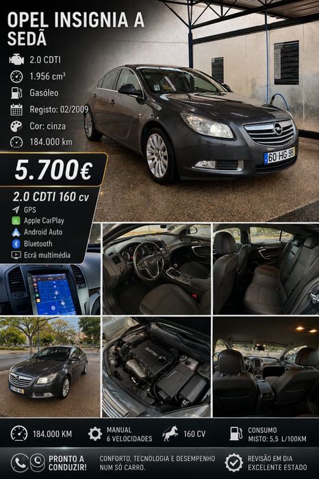 Opel INSIGNIA 2009 (2.0) - 184.000km