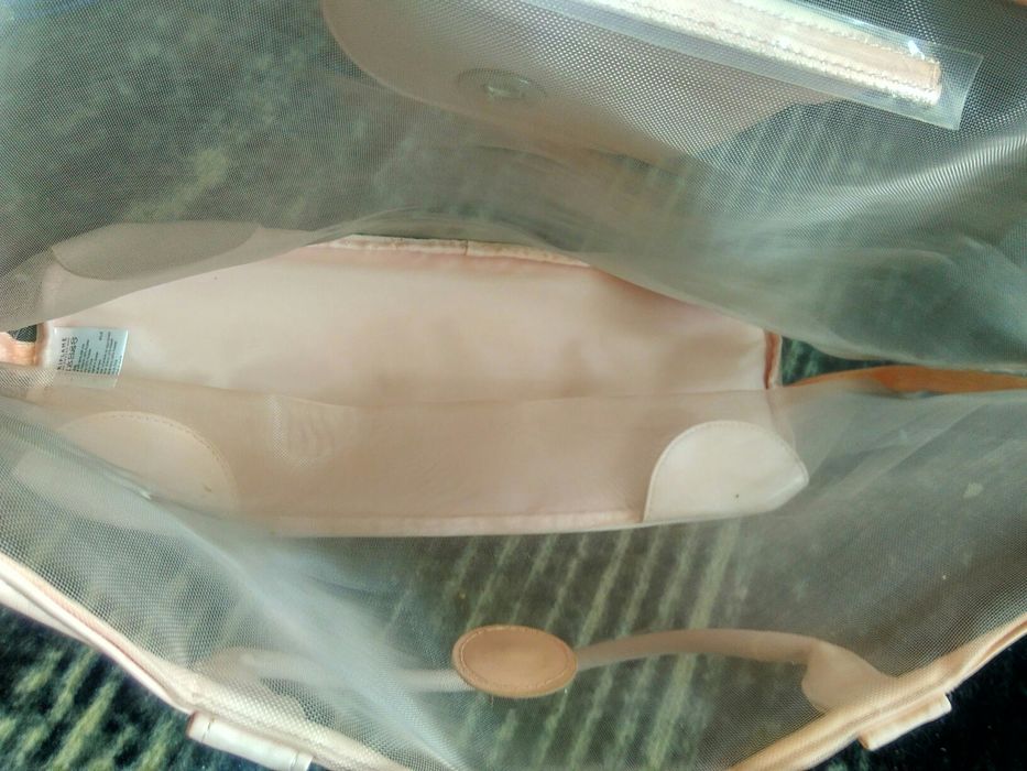 Torebka plażowa przezroczysta