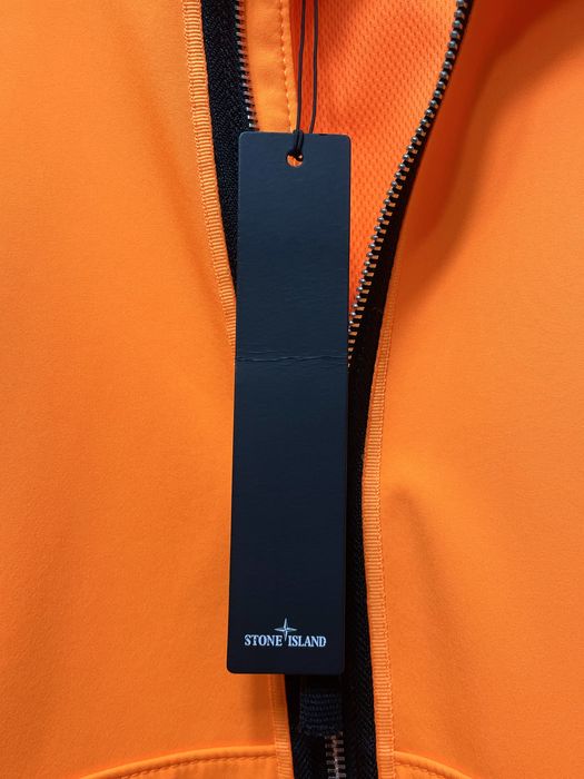 Куртка/софтшел Stone Island Light Shell-R Orange оригінал