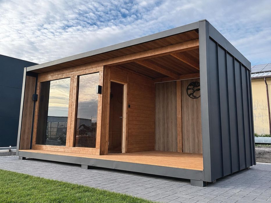 Kompleks SPA NOVA Sauna ogrodowa Jacuzzi