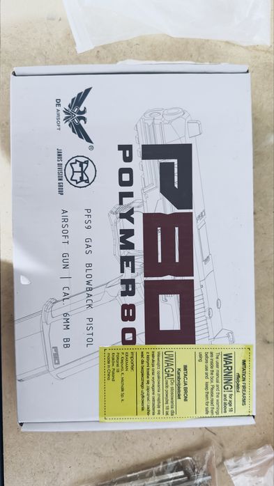 EMG Glock P80 JDG GBBR c/ 2 mags