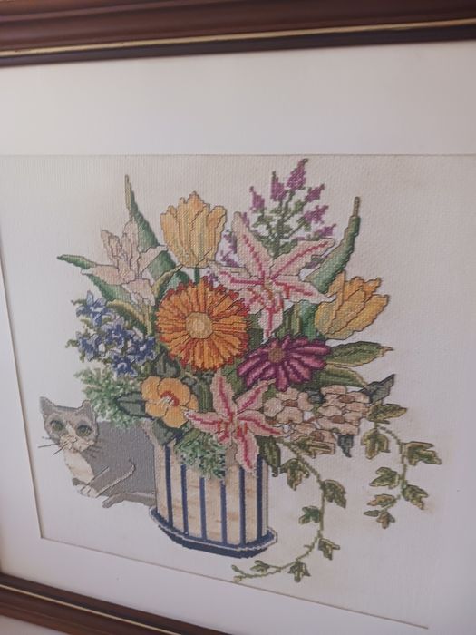 Quadro em ponto cruz