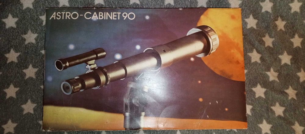Astro Cabinet 90 teleskop NRD vintage brak 3 elementów