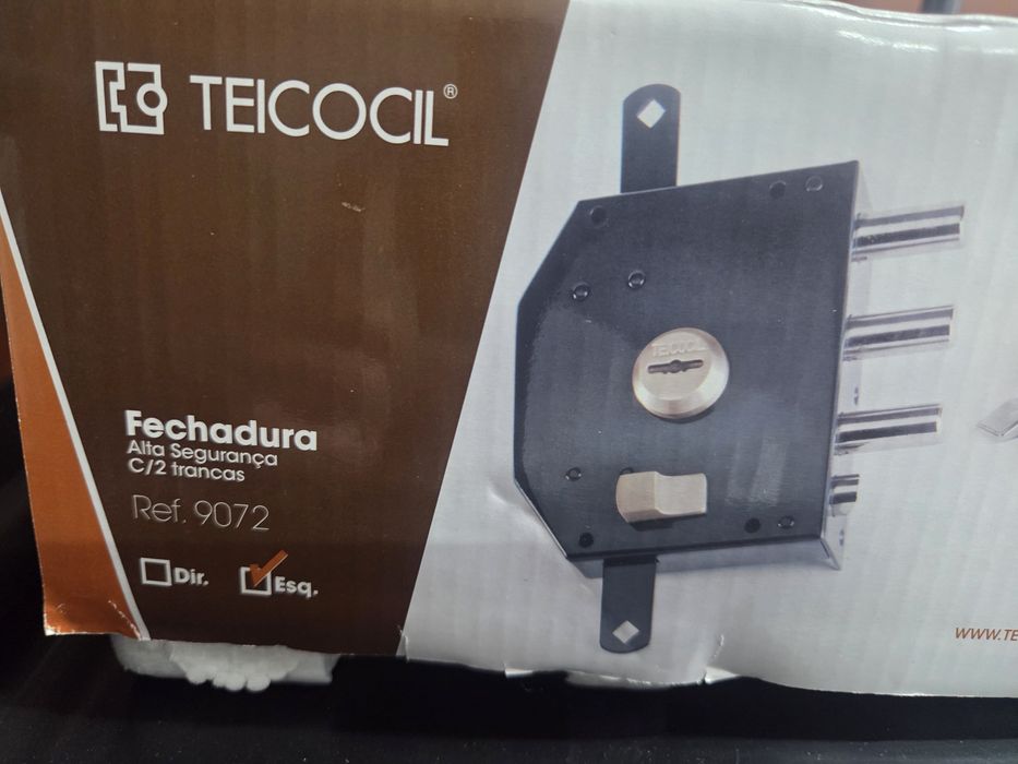 Fechadura Teicocil (Esq) + Trancas