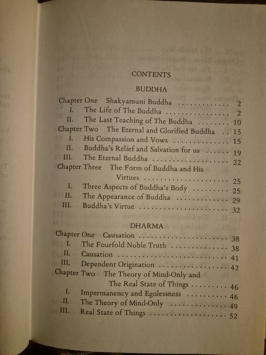 Ksiazka po angielsku w twardej oprawie The teaching of Budda. Jak nowa.